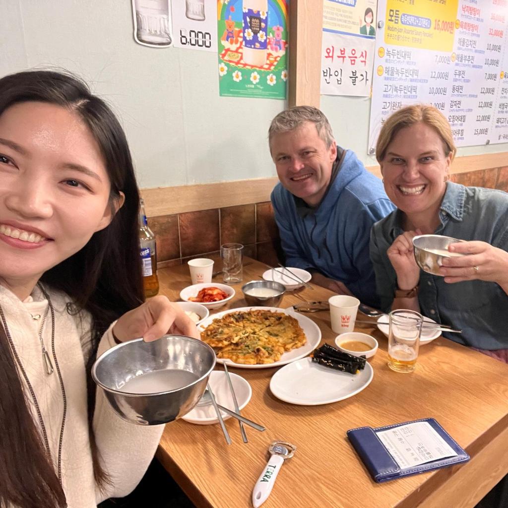 Makgeolli + jeon — Korean Traditional Liquor & Makgeolli Experience in Korea