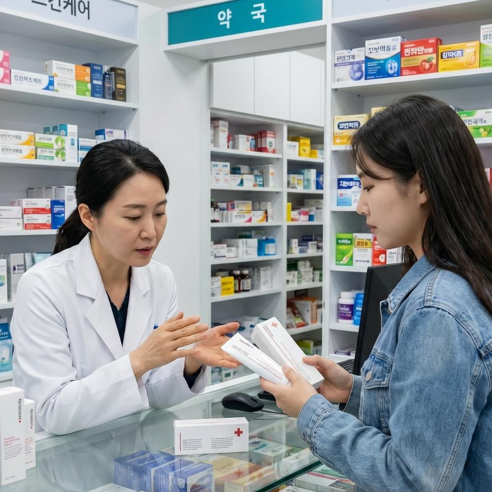 Communicating With a Pharmacist in Korea