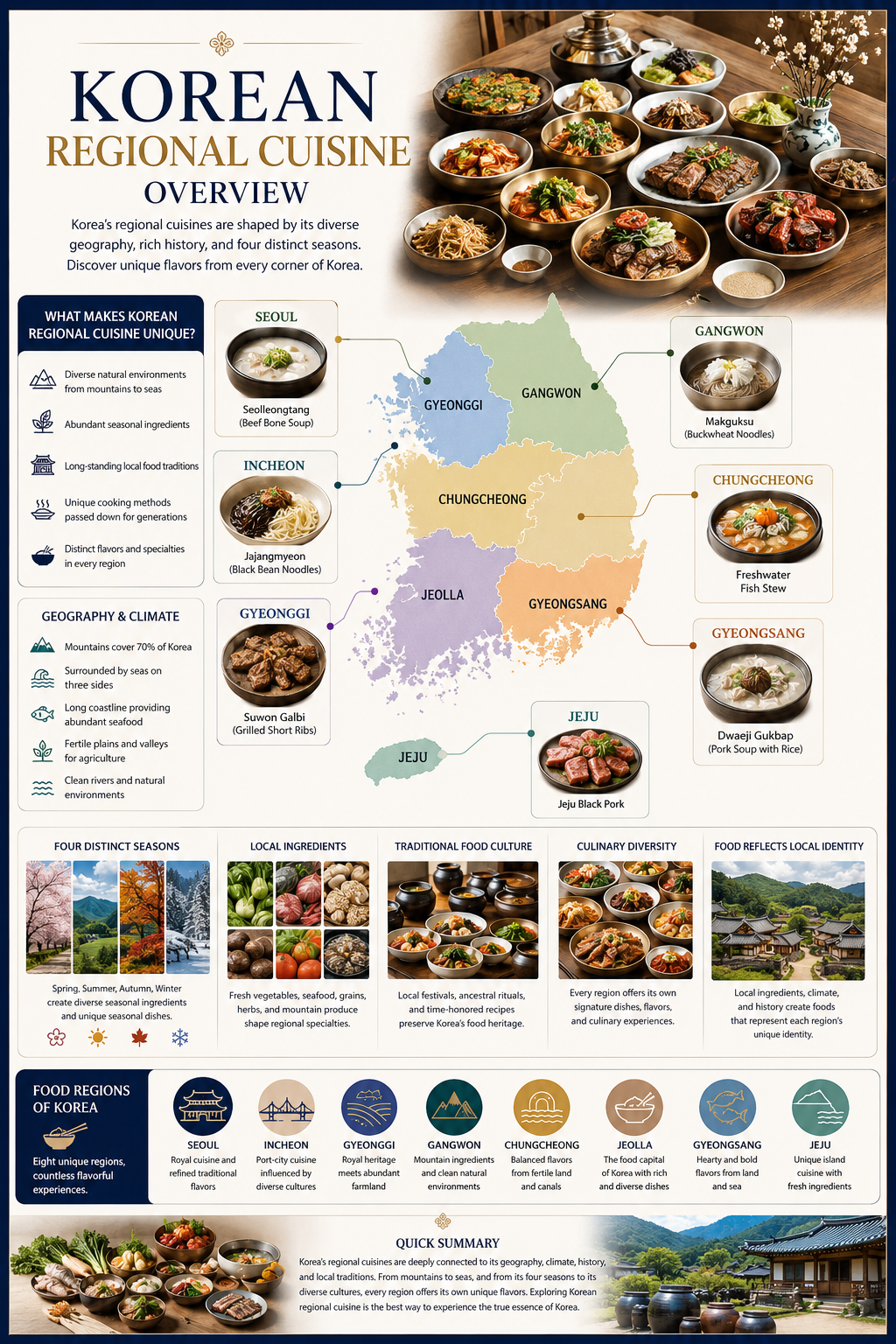 Korean Regional Cuisine Overview — ASK KOREA