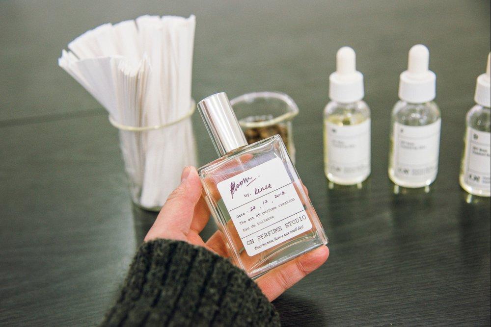 On paper — Make Your Own Perfume In Seoul in Korea