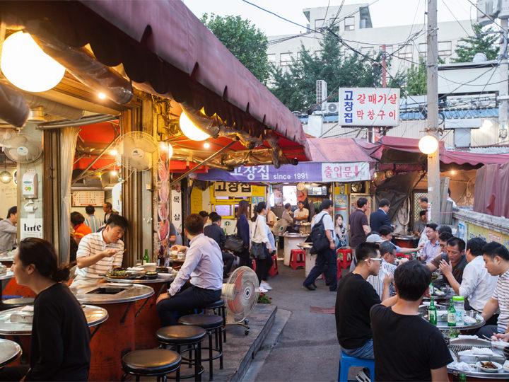 Jongno 3-ga pojangmacha alley from the original guide document