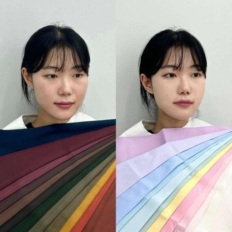 Deeper colors — Korean Personal Color Analysis in Korea