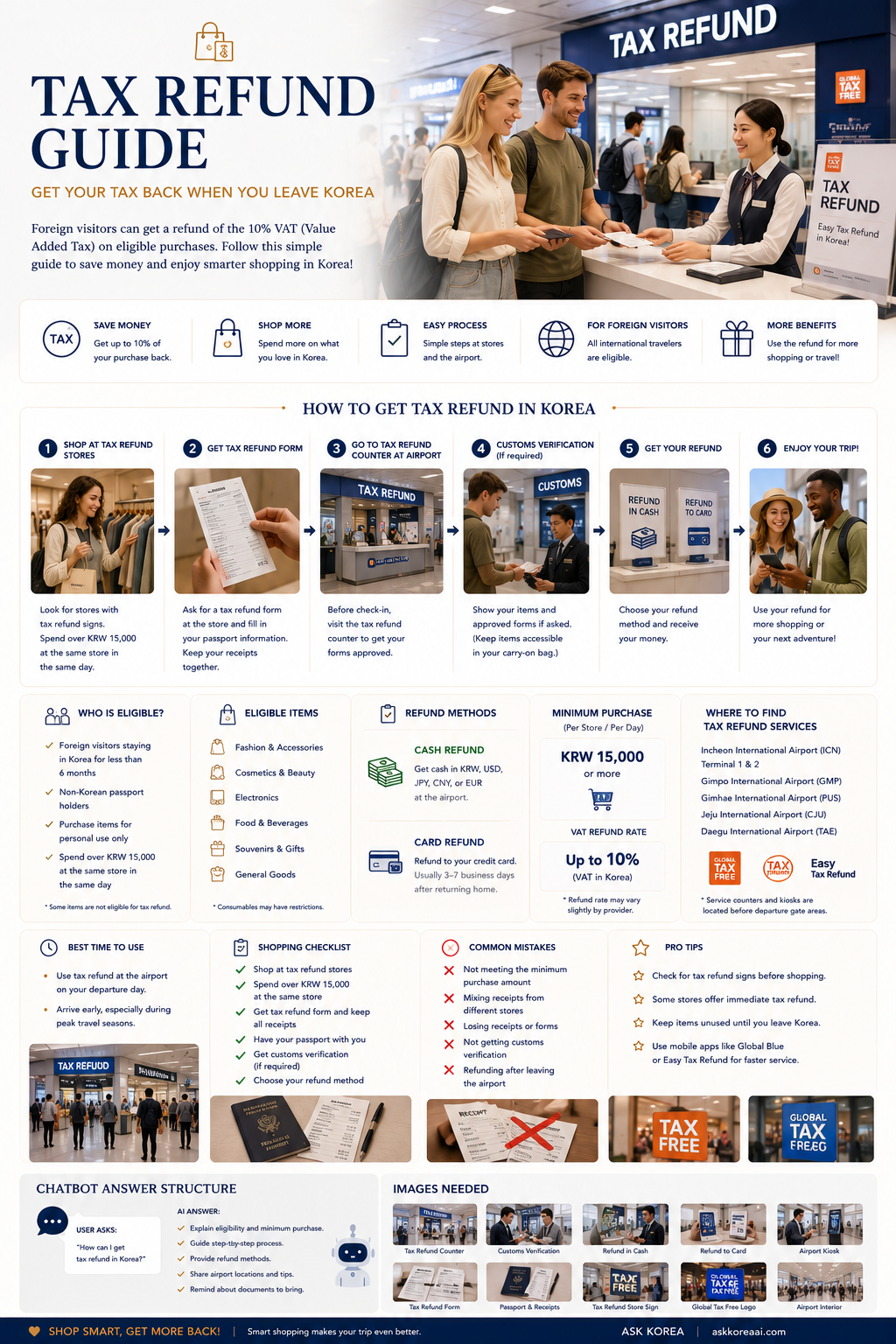 Tax Refund Guide infographic