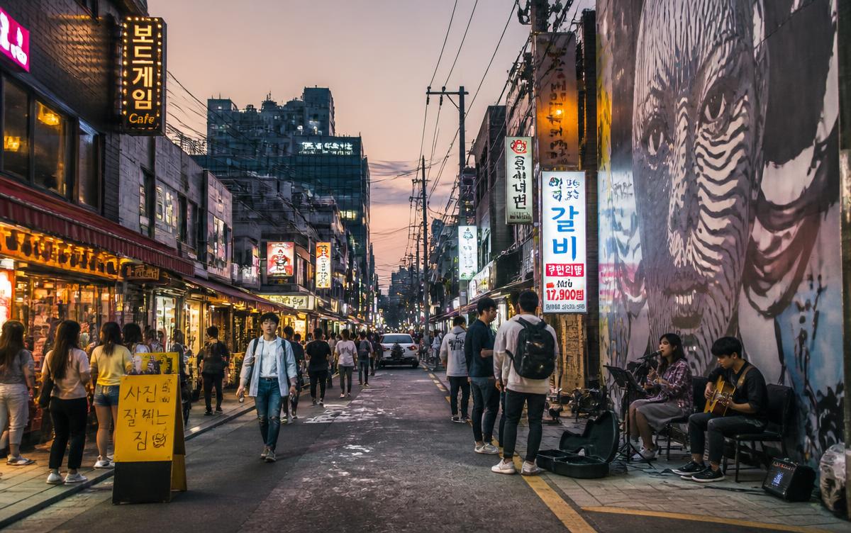 Hongdae, South Korea